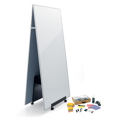 SIGEL Bundle Pin/Whiteboard MUB01 Meet up gris, blanc, noir