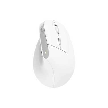 Trust Ergonomische Maus Bayo II Weiss