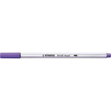 STABILO Penna Fibra 68 brush 568/55 viola