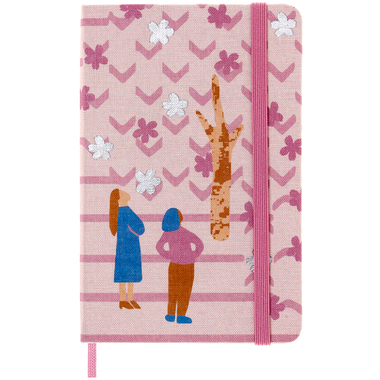 MOLESKINE Taccuino SAKURA 9x14cm 56598851458 rosa, rigato, 192 p., HC
