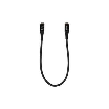 onit USB 3.0-Kabel 60 W, USB-C - USB-C, 0.3 m, Schwarz