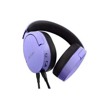 Trust Headset GXT 489P FAYZO Violett/Schwarz