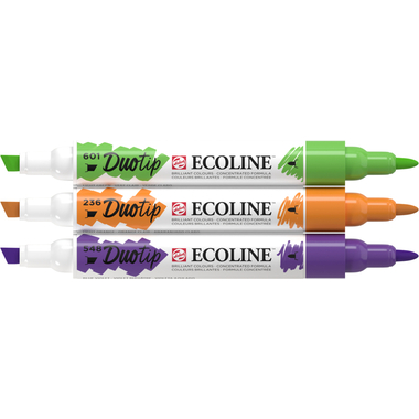 TALENS Ecoline Duotip Set 11609901 3 Sekundärfarben