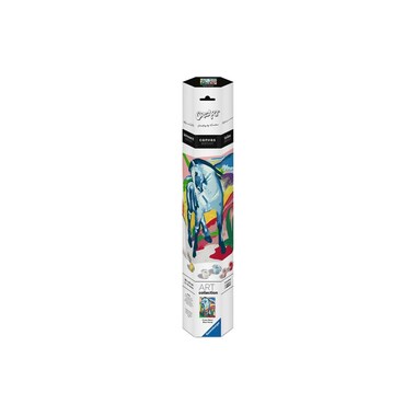 Ravensburger Painting by Numbers CreArt Canvas Franz Marc Blue Horse