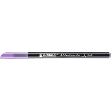 EDDING Faserschreiber 1200 0,5-1mm 1200-087 Pastell, beerig lavendel