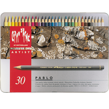 CARAN D'ACHE Farbstifte Pablo 666.330 30 Farben