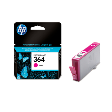 HP Cart. d'inchiostro 364 magenta CB319EE PhotoSmart D5460 300 pagine