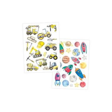 Set di tatuaggi professioni di Papierdrachen