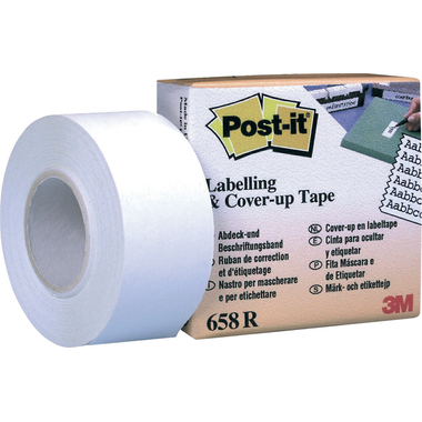 POST-IT Nastro iscrizione 658R 6x25,4mmx17,7m