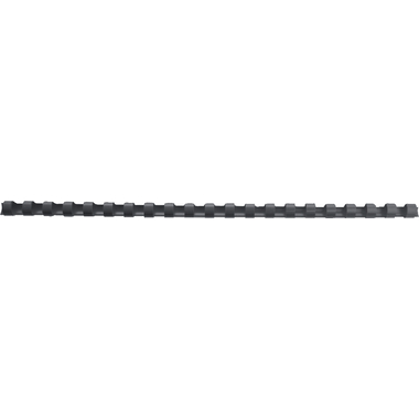 GBC Plastikbindrücken 6mm A4 4028173 schwarz, 21 Ringe 100 Stück