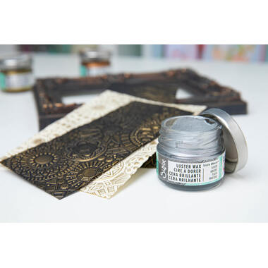 SIZZIX Glanzwachs 664811 Silber 20ml