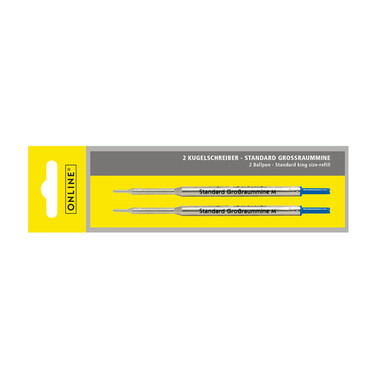 ONLINE Mine penne sfera M 40003/3 blu 2 pezzi