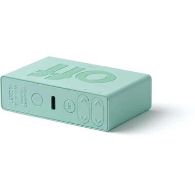 Lexon Digital Alarm Clock Flip Mini Mint