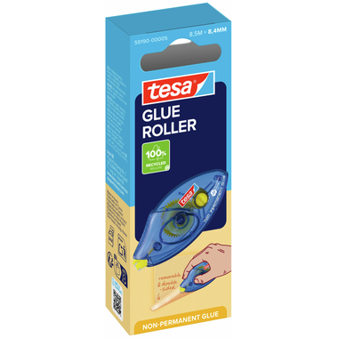TESA Kleberoller ecoLogo 591900000 non-perm. 8.4mmx8.5m