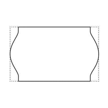 SATO Etiketten 26x16mm 702100003 weiss, permanent 1200 Stück
