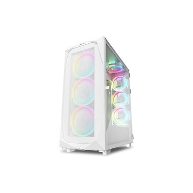 Sharkoon Case per PC REV300 Bianco