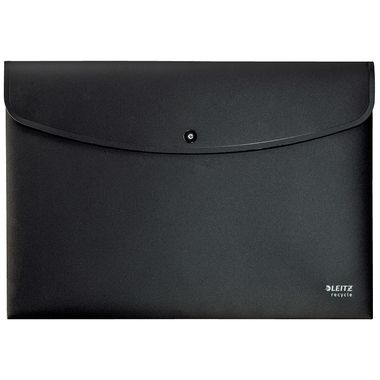 LEITZ Pochettes à élast. Recycle A4 4678-00-95 noir, PP