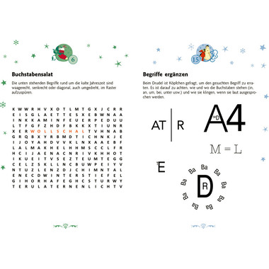 COPPENRATH Kleines Adventsbuch 64635 All überall auf den Tannenspi