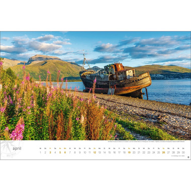 HEYE Calendario 2026 23159+26 Scozia TE 58x39cm
