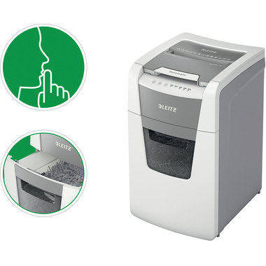 LEITZ Distruggi documenti IQ AF 8013-20-00 Office 150, P-4, 44lt