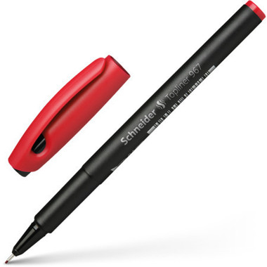 SCHNEIDER Fineliner Topliner 967 0,4mm 9672 rot