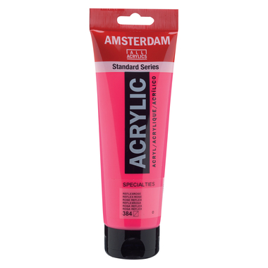 AMSTERDAM Colore acrilici 250ml 17123840 reflex rosa 384