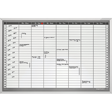 MAGNETOPLAN Planer Settimana CC 1249107S tedescho 920x625mm