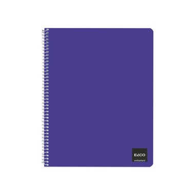 ELCO Quaderno spira.quad. 75x111mm 72888.07 bianco, 70g, 4mm, ass.50 fogli