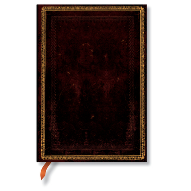 PAPERBLANKS Carnet ligné Midi PB3519-0 Cuir marocain 72 feuil.