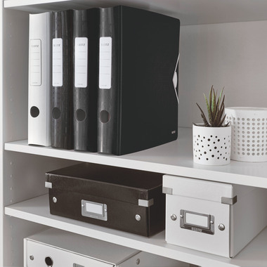 LEITZ Classeur WOW Active 180° 6.5cm 1107-00-95 noir A4