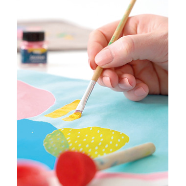 KREUL Peinture pour textiles JAVANA 90597 Color Living set avec 6pcs