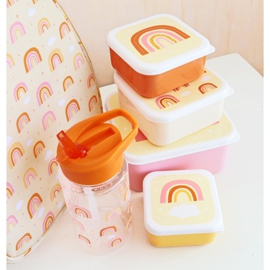 ALLC Lunch & Snackbox Set SBSERA41 Rainbow