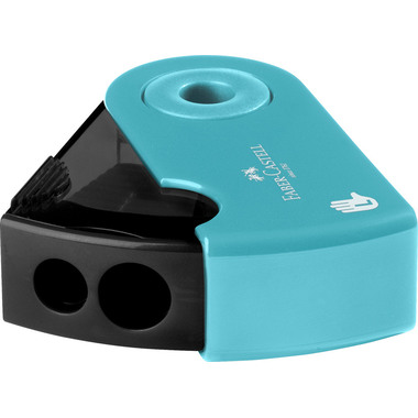 FABER-CASTELL Doppelspitzdose Sleeve 182770 türkis
