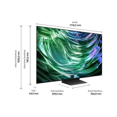 Samsung TV QE77S90D AEXZU 77", 3840 x 2160 (Ultra HD 4K), OLED
