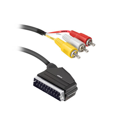 Scart cable – switch with RCA | Ekon