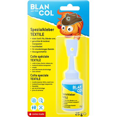 BLANCOL Spezialkleber 25g 32412 TEXTILE