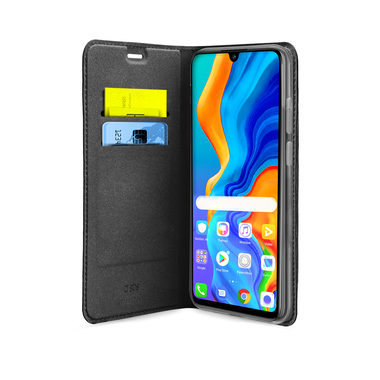 Book-style case with card holder pockets for Huawei P30 Lite