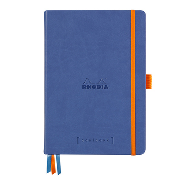 RHODIA Goalbook Notizbuch A5 118577C Hardcover saphirblau 240 S.