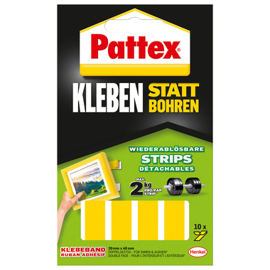 PATTEX Strips Tapis roulant PXMS1 Blister 10 pcs.
