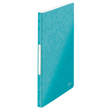 LEITZ Sichtbuch WOW PP A4 46320051 blau 40 Taschen