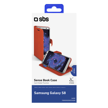 Klapphülle im Hochformat Sense für Samsung Galaxy S8 | SBS
