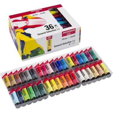 AMSTERDAM Standard Series Acryl Set 17820437 ass. 36x20ml
