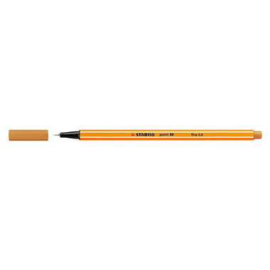 STABILO Fineliner Point 88 0.4mm 88/89 ocker dunkel