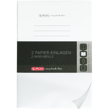 HERLITZ myBook Ersatzeinlage A4 50034086 A4 karriert 2x40 Blatt