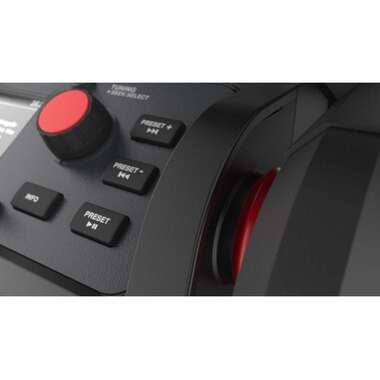 Perfectpro Radio de chantier ROCKPRO Noir