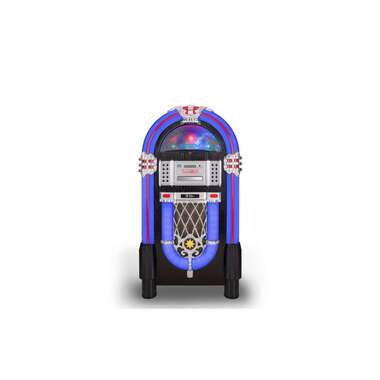 Noxon Systèmes audio Jukebox 1 Noir/Argenté/Multicolore