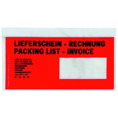 ELCO Pochette Quick Vitro C6/5 29033.80 rouge 250 pcs.