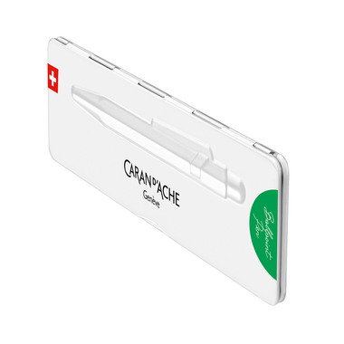 CARAN D'ACHE Kugelschreiber 849 Colormat-X 849.734 grün, Slimpack