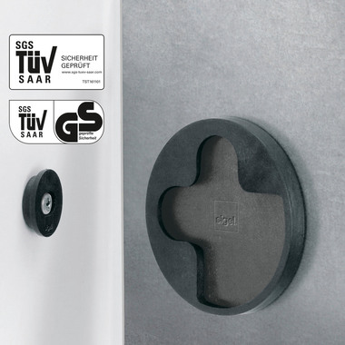 SIGEL Glass Aimantboard GL267 bronze 910x460x15mm