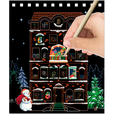 URSUS Calendrier de l'Avent 24890000F à gratter